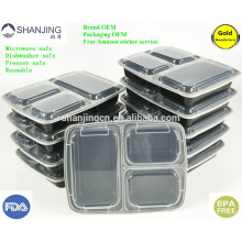 Plastic Food storage containers BPA Free New Mould Better Leak Resistant bento box lunch 3 for kids and adults